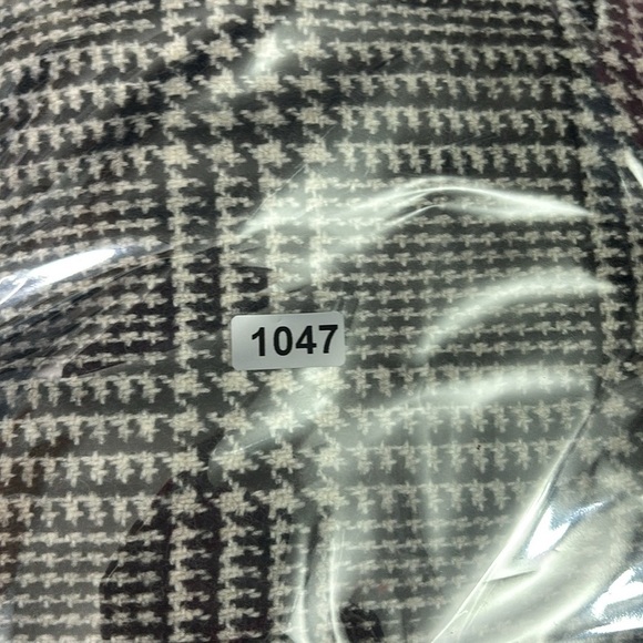 Armand Ventilo Vintage Black White Houndstooth Wool Blazer Size 44 US 8 - Picture 10 of 10
